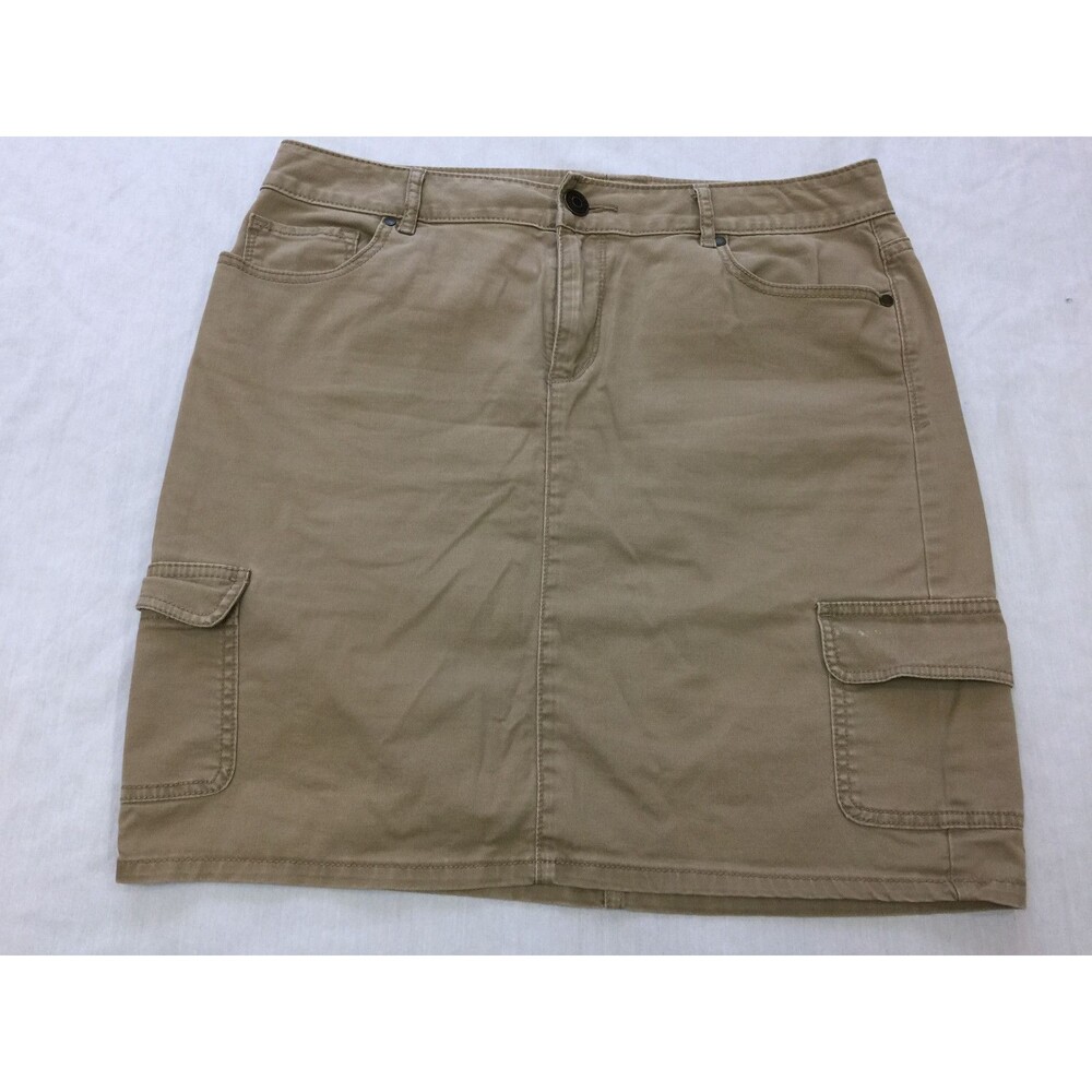 LIZ CLAIBORNE CARGO WOMENS SKIRT SIZE 12